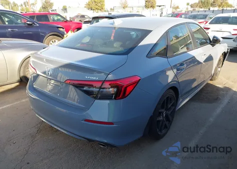 2024 Honda Civic Sport z USA, uszkodzony, nr VIN 2HGFE2F57RH590928